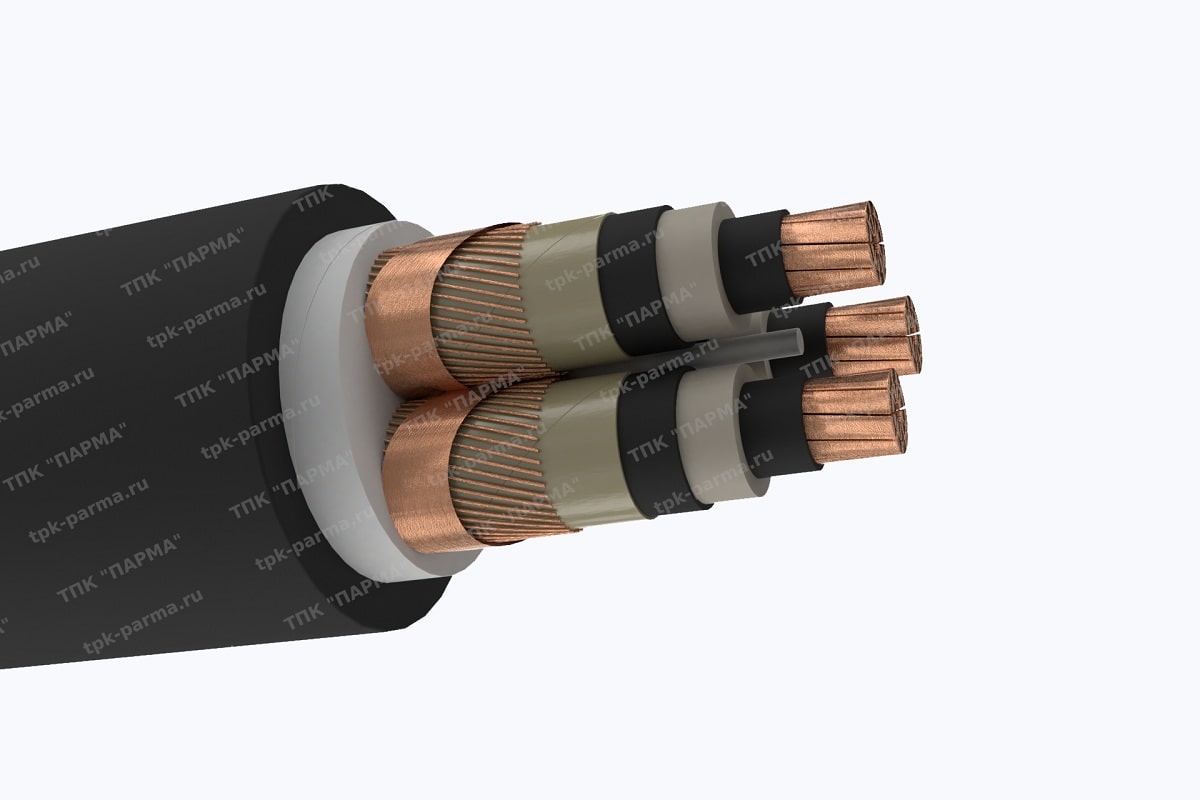 Кабель ПвП2г 3х300/95 - 10кВ