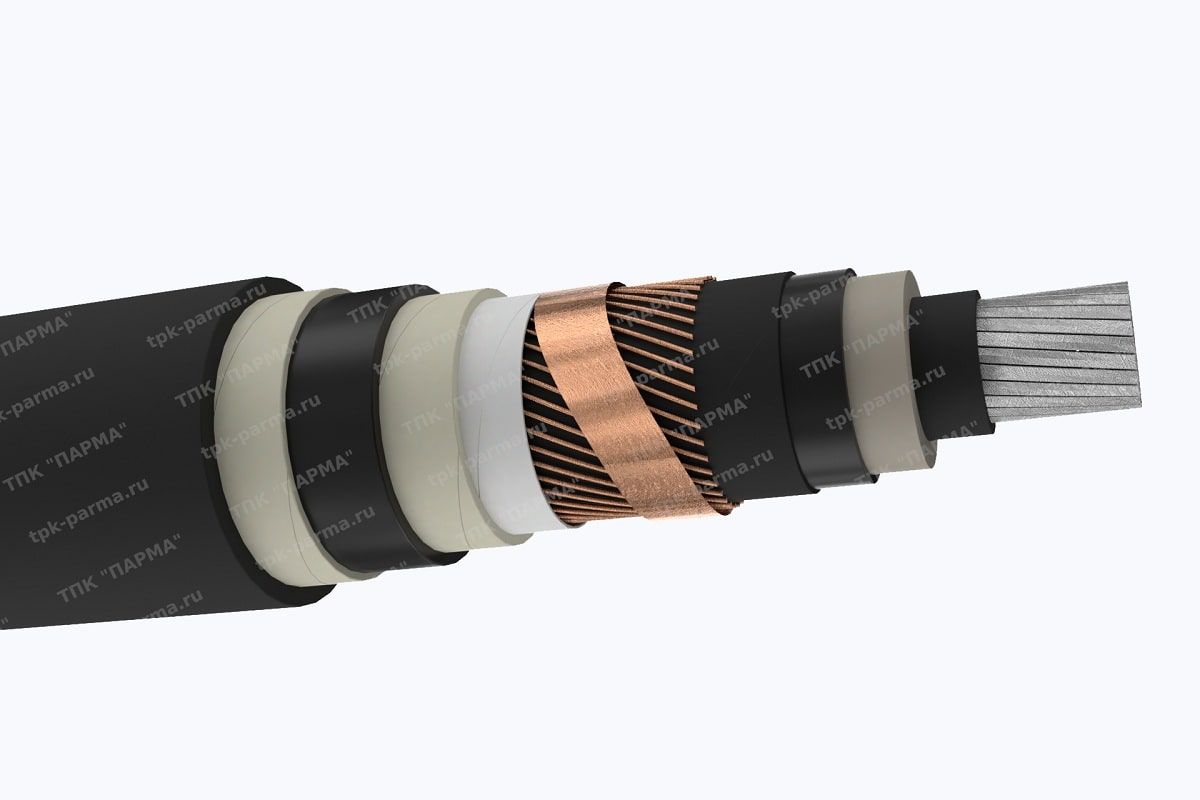 Кабель АПвВнг(B)-LS 1х120/35 - 15кВ