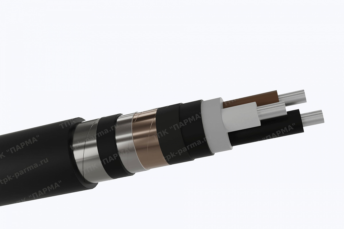 Фотография провода Кабель АВБШвнг(A) 3х35 - 6кВ