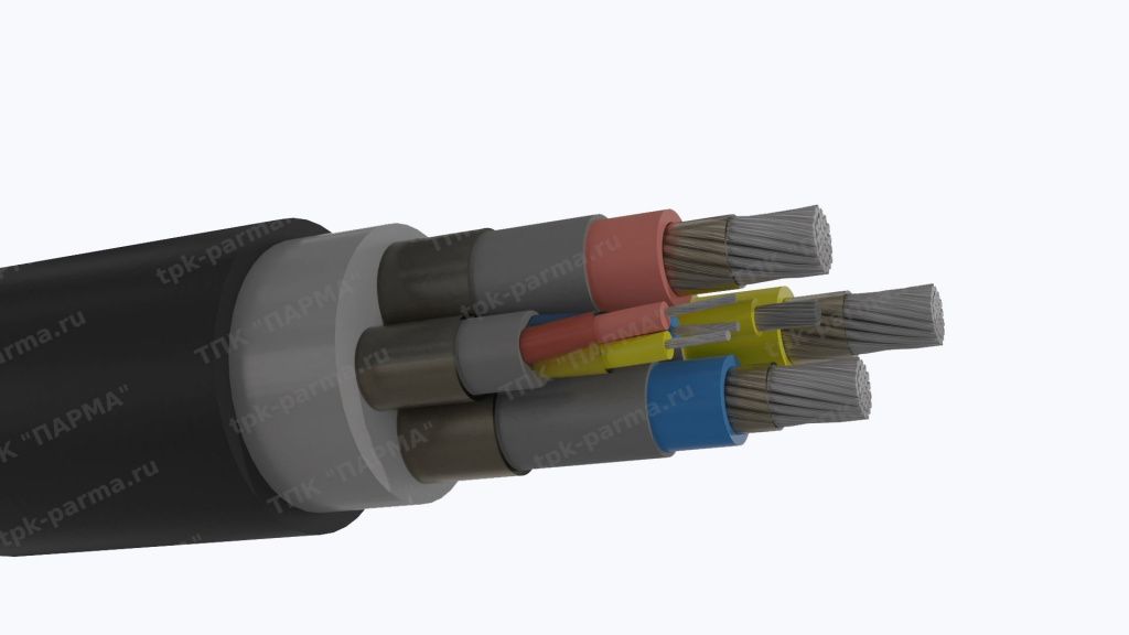 Фотография провода Кабель КГЭТШ-Т 3х120+1х10+3х6,0