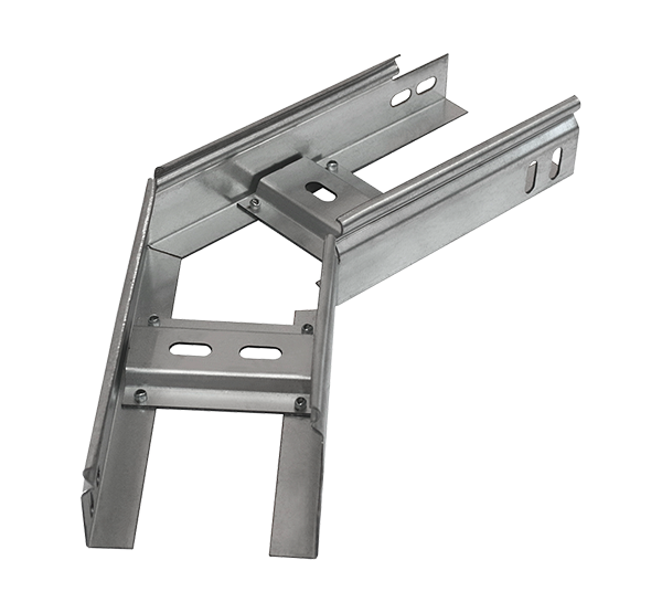 Угол горизонтальный лестничный 45' YGL45*500*50*2,0 ZN