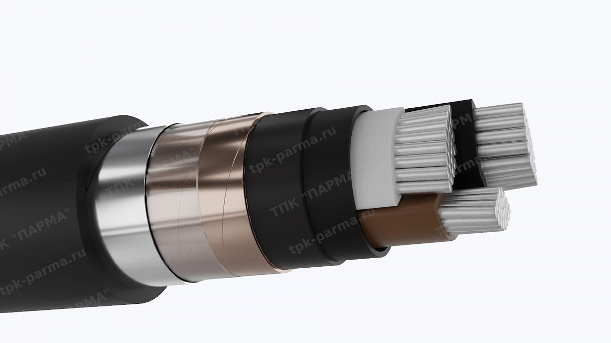 Фотография провода Кабель АВБбШв 3х50 - 6кВ