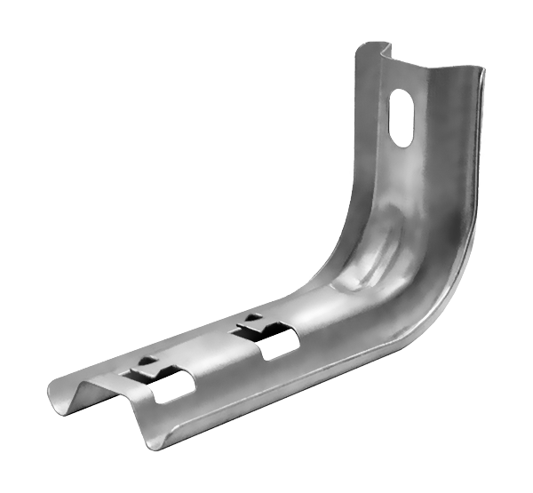 Омега подвес настенный безвинтовой OPNBV200 INOX