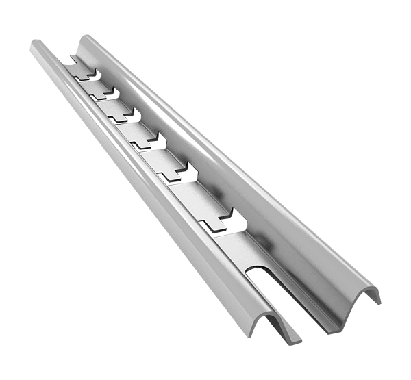 Омега подвес прямой безвинтовой OPBV400 RAL