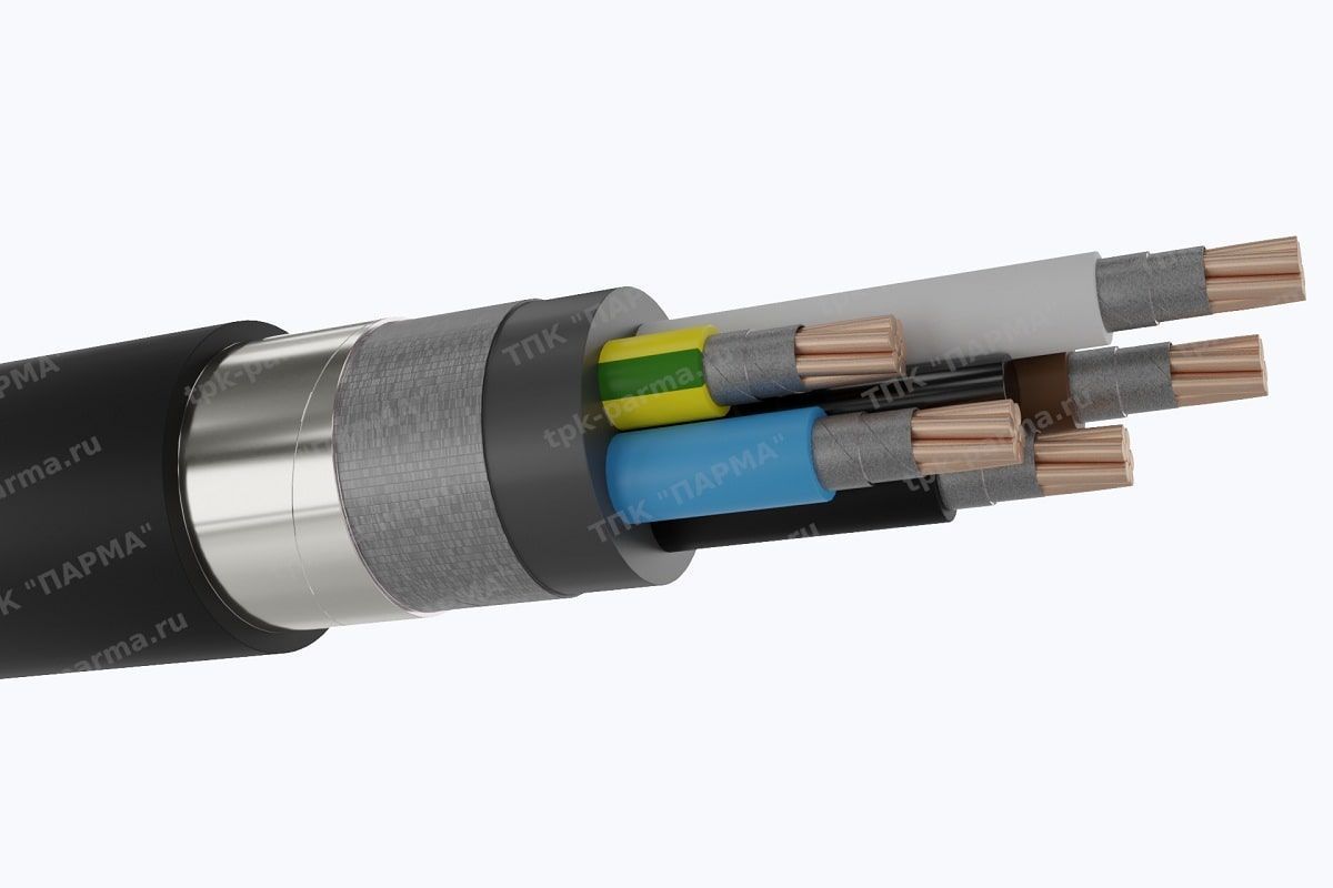 Фотография провода Кабель ПвБПнг(A)-HF 5х240 - 1кВ