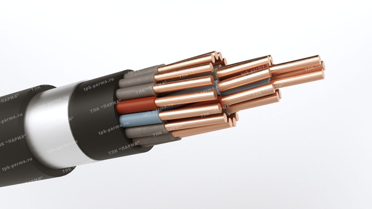 Фотография провода Кабель КПсБбШв 37х0,75