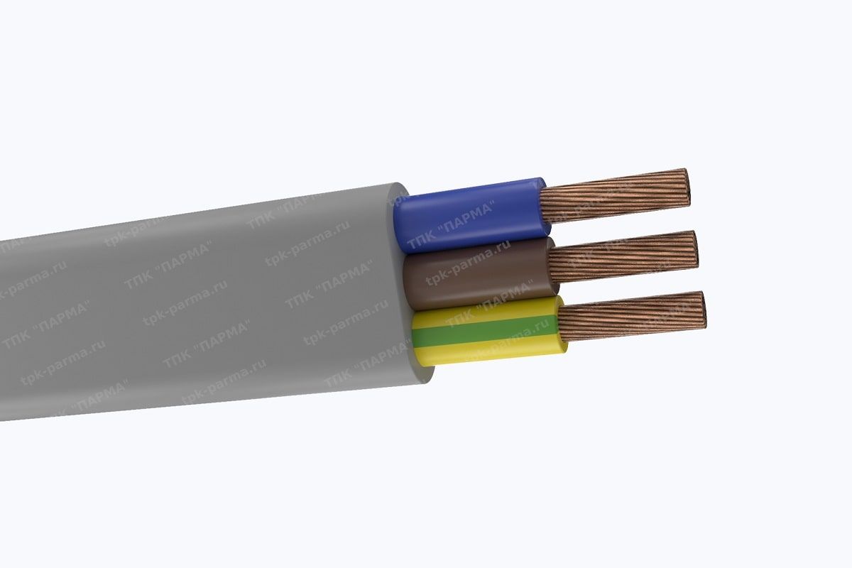 Фотография провода Кабель ПуГВВ-Т 3х1