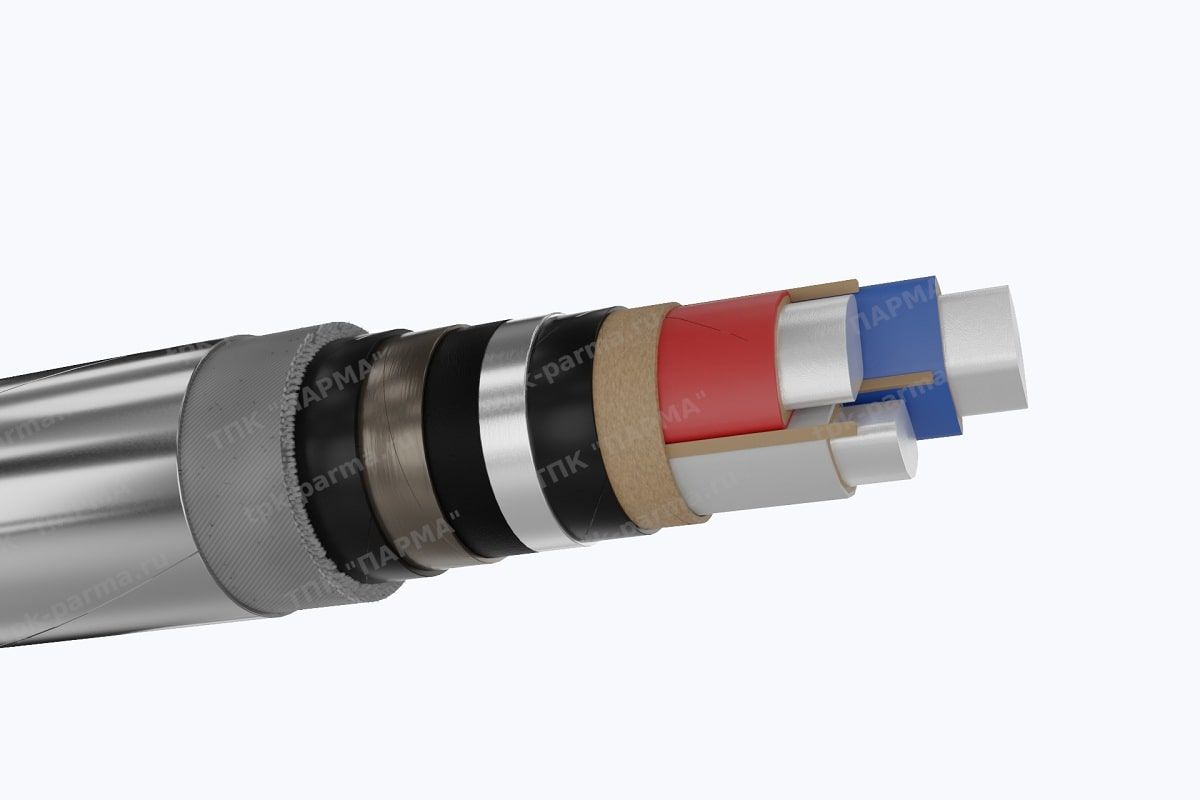 Фотография провода Кабель ЦААБнлГ 3х70 - 10кВ