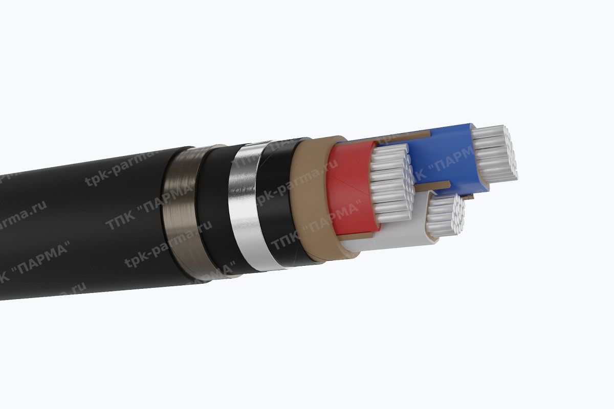 Фотография провода Кабель ААШв 3х240 - 6кВ