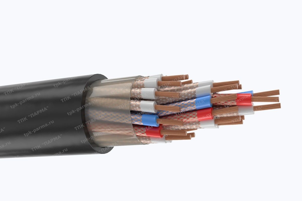 Фотография провода Кабель КУВ 27х(2х0,2)э