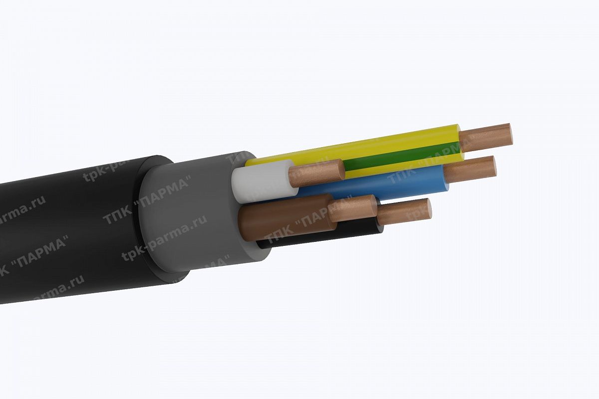 Фотография провода Кабель ВВГзнг 5х2,5