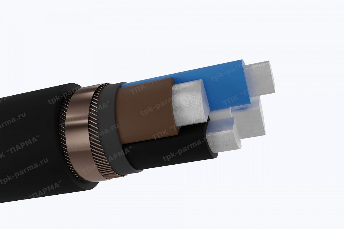 Фотография провода Кабель АВВГЭнг(A) 4х240 - 1кВ